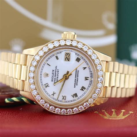 ladies rolex presidential new|ladies 26mm rolex datejust president.